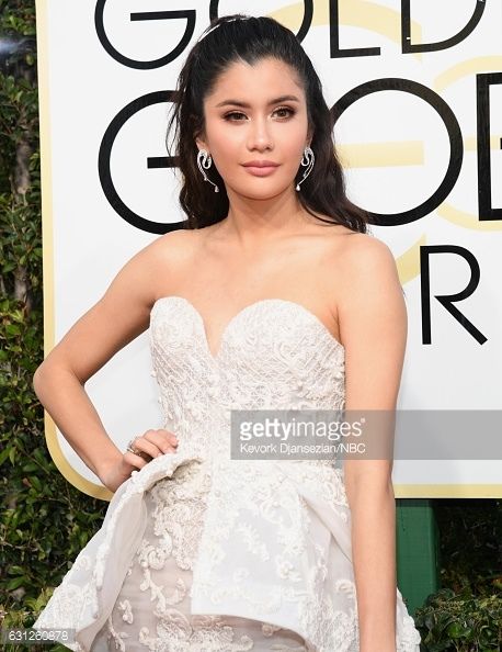 74th ANNUAL GOLDEN GLOBE AWARDS -- Pictured: (l-r) arrive to the 74th Annual Golden Globe Awards held at the Beverly Hilton Hotel on January 8, 2017.